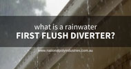 What is a Rainwater First Flush Diverter?