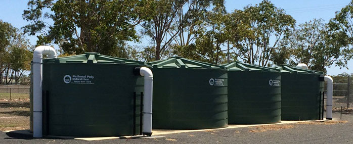 Bundaberg Recreational Precinct - 5000 gallon tanks