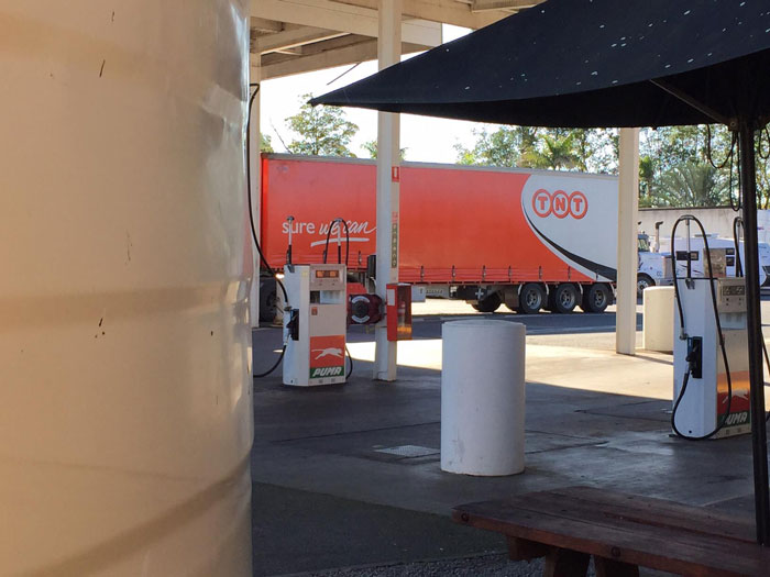 Water Tanks, Puma Petrol Station 