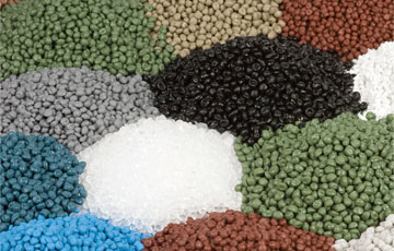 Coloured Poly Pellets