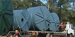 Tank Delivery Truck